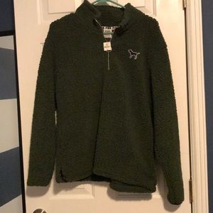 Sherpa boyfriend pullover